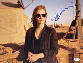 Jessica Chastain Autographed Signed 11” X 14” Photo PSA/DNA Certified Authentic - £152.80 GBP