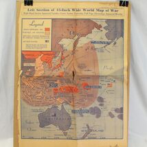 Original WW2 War Map Milwaukee Sentinel Newspaper April 3 4 5 1945 Lot of 3 - $73.49
