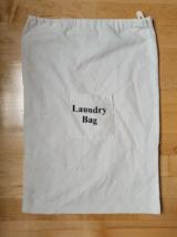 Cloth Small Clothes Laundry Bag/ Dust Bag With Drawstring Top Closure 20... - £11.75 GBP