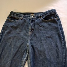 New York & Company Women's Black Jeans Size 16 Flare Average image 6