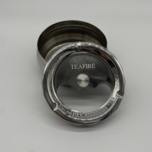 TEAFIRE ashtray Stainless Steel Ashtray with Lid for Desktop Office Home... - $12.99