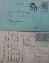 Two Vintage Post Cards of “The Golden Temple # 7005 Amritsar and #196 Madras Mus - £119.88 GBP