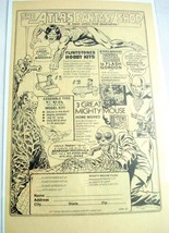 1975 Ad Seaboard Periodicals NY NY Flintstones Model Kits, Mighty Mouse Movies - £6.37 GBP