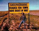 Idaho Big Skunk Service Station Sign Sheepherders Right of Way Chrome Po... - $6.88