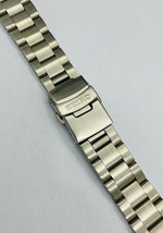 20mm Seiko oyster straight lugs stainless steel gents watch strap,New.(M... - $29.40