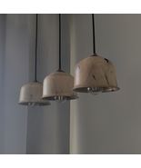 Set of 3 Handcrafted Wood Pendant Lights, Rustic Natural Decor for Kitchen - $350.00