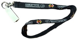 Baltimore Maryland Crab Flag Lanyard - $9.99
