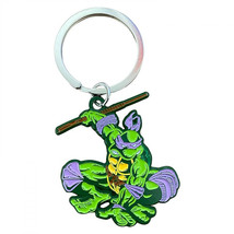 Teenage Mutant Ninja Turtles Leaping Donatello Keychain Green - £15.66 GBP