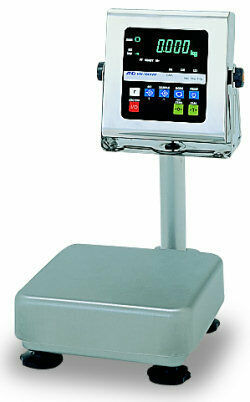 AND-HV-WP Series Washdown Bench Scale HV-15KWP 30lb x .01lb - $1,099.99