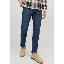 Jack &amp; Jones Ajustement Standard Droit Jambe Bleu Foncé Jean W33 L34 (fm113-2) - £33.86 GBP