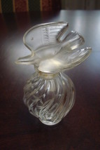 Lalique Glass L&#39;Air Du Temps Perfume Bottle Nina Ricci SIGNED &quot;Braulee&quot; Dove  - £50.61 GBP