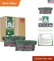 Premium 10 lb Alfalfa Hay Bale for Enhanced Rabbit Nutrition - 2 Sizes A... - $47.00