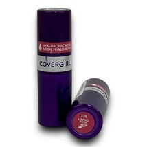 2 Pack CoverGirl Simply Ageless Hyaluronic Acid Lipstick #270 Loving Rose - $14.25