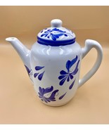 Tea Pot Water Pitcher Carafe 1.5 Liters Clay 100% Handcraft and Hand Pai... - $1,462.82 MXN