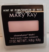 Mary Kay &quot;HINT OF PINK&quot; Chromafusion Blush  120411 new - $10.69