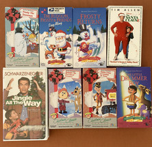 Christmas VHS Lot Santa Claus Rudolph Frosty Little Drummer Boy Jingle a... - £6.91 GBP