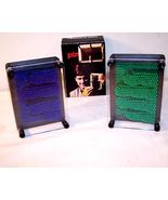 2 PC COLORED PIN ART gift artist work 3d sculptures toy - $13.64
