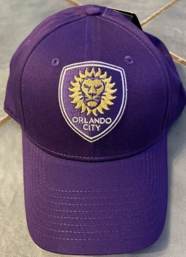 Primary image for Orlando City MLS Soccer Snap Back Baseball Cap Regal Purple NWT 