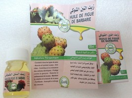 Organic Moroccan Prickly Pear Oil for Hair Skin 30 ml Pure Vegan Unisex EXP 2023 - $23.76