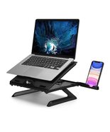 SIIG Laptop Stand, Ergonomic Adjustable Riser Stand, Smart Phone Holder ... - £42.06 GBP