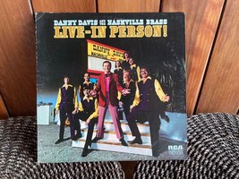 Danny Davis And The Nashville Brass Line In Person 1972 LSP-4720 Stereo RCA - £6.70 GBP