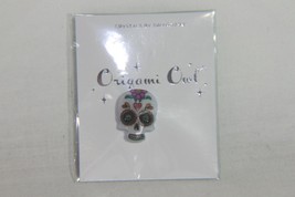 Origami Owl FIGURINE Charm (new) CRYSTAL SUGAR SKULL - CHARM - £15.56 GBP