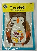 New Everfelt Decorative Garden Flag Owl Design U34 - $9.99