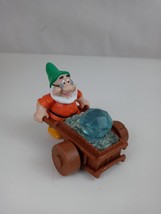 1992 McDonalds Happy Meal Toy Snow Whites Doc with Wheel Barrel. - $5.81