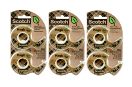 Scotch Magic Greener Tape 3/4 in x 550 in, 2 Dispensers - 3 Pack - £14.53 GBP