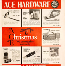 1973 ACE Hardware Store Advertisement Retail Christmas Sales Mazda Caddy... - $24.99