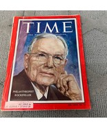 Time The Weekly News Magazine Philanthropist Rockefeller LXVIII 13 Sept ... - £51.27 GBP