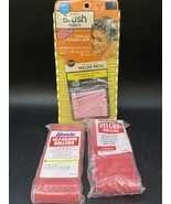 Wil-Hold Brush Rollers With Picks &amp; Goody 1994 95 Hair Rollers Lot - $507.86 MXN