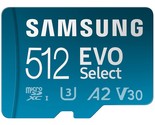 SAMSUNG EVO Select Micro SD-Memory-Card + Adapter, 512GB microSDXC 130MB... - £43.60 GBP