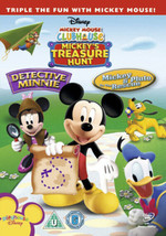Mickey Mouse Clubhouse: Treasure Hunt/Detective Minnie/Mickey... DVD (2010) Pre- - £23.93 GBP