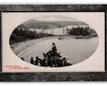 Birdseye View Rosario Beach Anacortes Washington WA Embossed DB Postcard... - $17.77