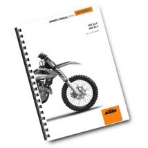 KTM 2016 - 450 SX-F XC-F - OWNERS MANUAL USER GUIDE - $49.99