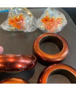 Brown Circular Napkin Rings - $8.00