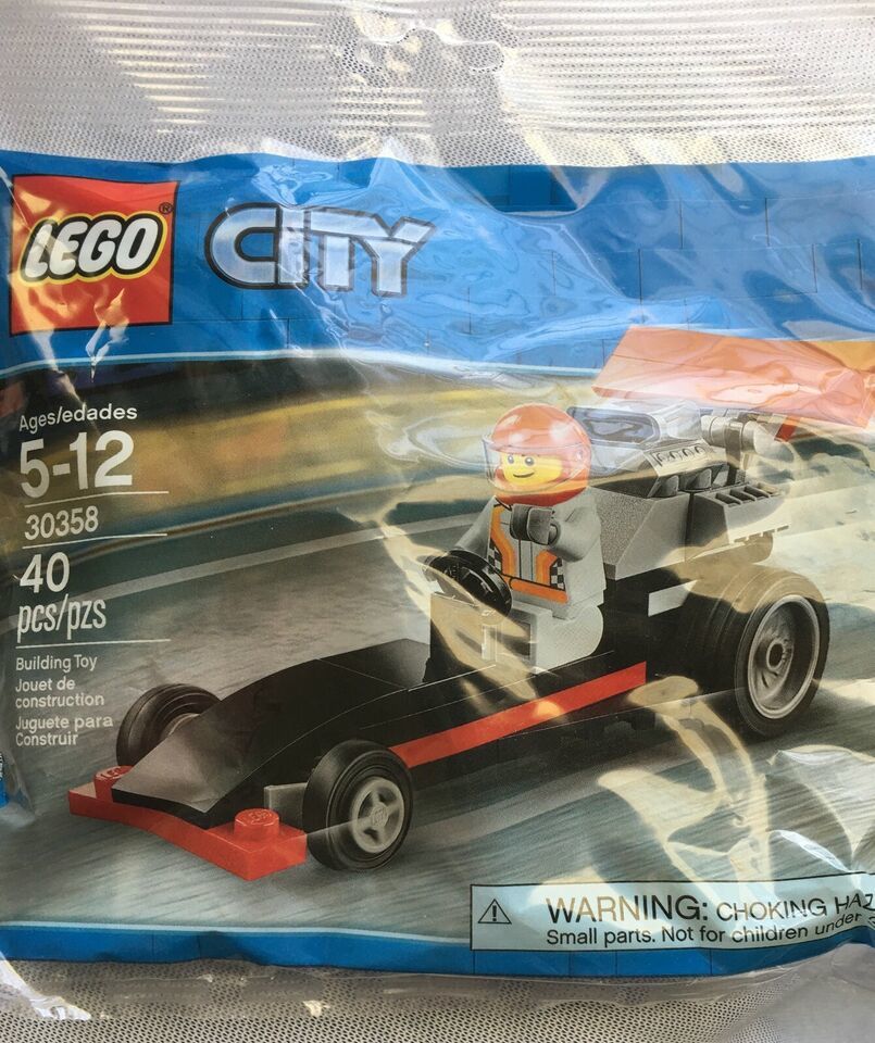 LEGO City Dragster - Polybag - PN 30358 - New - $7.00