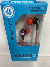 JLab Audio JBuds Pro Signature W Earbud Headphones Red/Black - $8.99