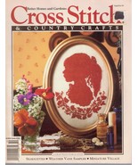 Cross Stitch &amp; Country Crafts Magazine Sept/Oct 1991 Silhouettes Weather... - £11.89 GBP