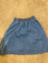 ASOS Women&#39;s Size 4 (UK 8) w26 Blue Denim Short Jean Skirt - £10.97 GBP