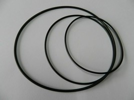 *New 3 BELT Replacement SET* for use with Saba TG 543 Rubber Drive Belt Kit - $18.80