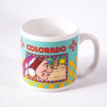 Colorado Native American Indian Desert Ceramic Coffee Mug Tea Cup Drinkware Blue - $22.44