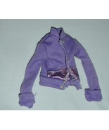 skipper doll clothes purple hoodie jacket  fits vintage Barbie little si... - $7.99