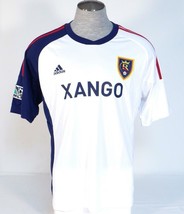 Adidas ClimaCool Real Salt Lake White Short Sleeve Soccer Jersey Men&#39;s NWT - $79.99