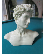 NEW YORK DECOLIME RESIN BUST OF A ROMAN MAN rare - $201.73 CAD