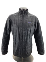 Patagonia Women&#39;s Nano Puff Jacket Full Zip Polyester Black Size XL Prim... - $93.39