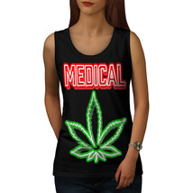 Medical Marijuana Rasta Tee Smoke Weed Women Tank Top - £10.46 GBP