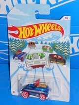 Hot Wheels 2018 Wal-Mart Holiday Hot Rods #5 Pedal Driver Blue - £3.13 GBP