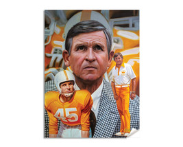 Johnny Majors Tennessee Volunteers UT Vols NCAA College Football Coach A... - $24.99+